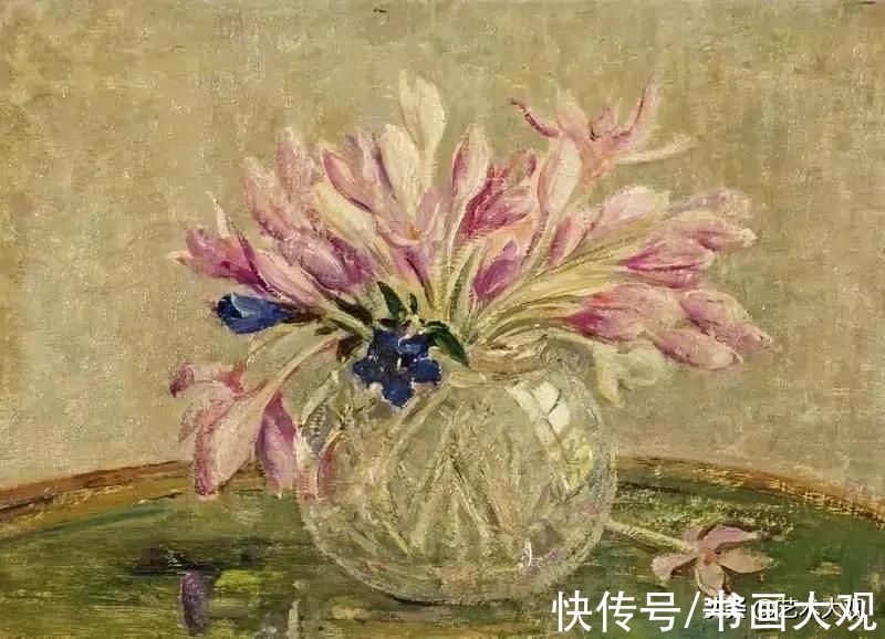 女艺术家Flowers$英国女艺术家Flowers Emily Beatrice Bland风景花卉油画欣赏 ???