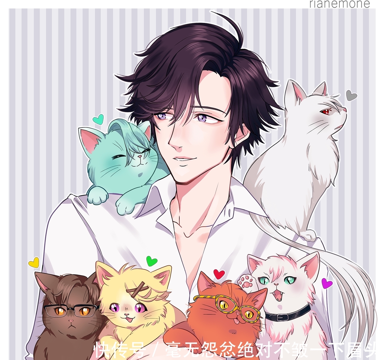 Pixiv,兽人化的动漫主角么,还能认出来么