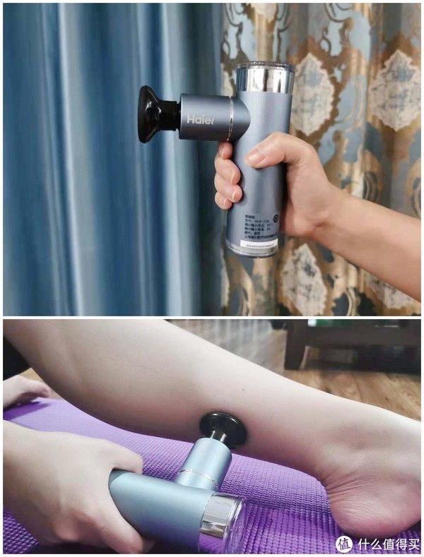 运动|臀腿训练后有它按摩倍儿舒爽！海尔筋膜枪Q3使用心得及筋膜枪干货小知识！