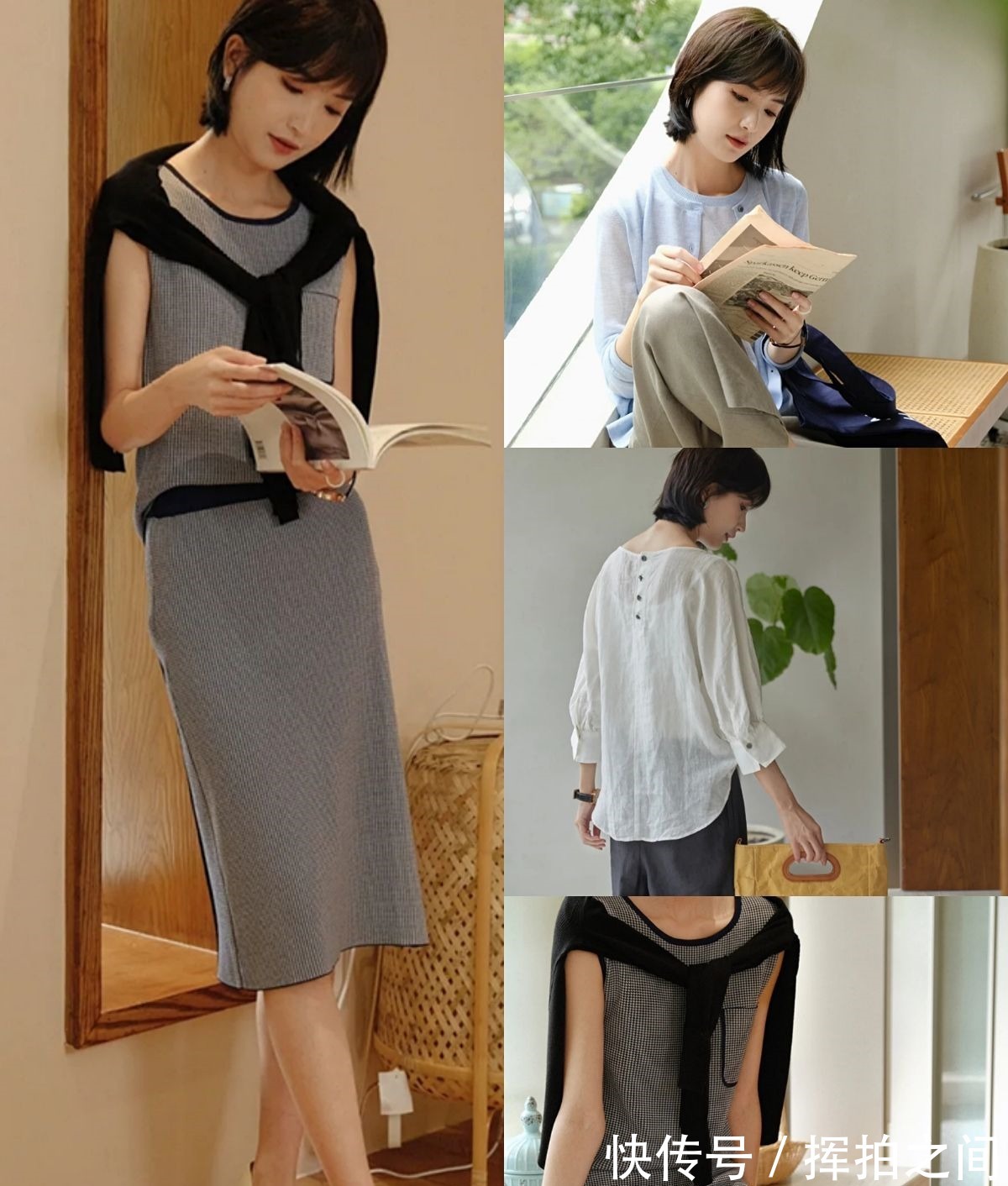 小个子 这才是中年矮个女人的穿衣典范,注重挑款技巧和搭配,简约而高级!