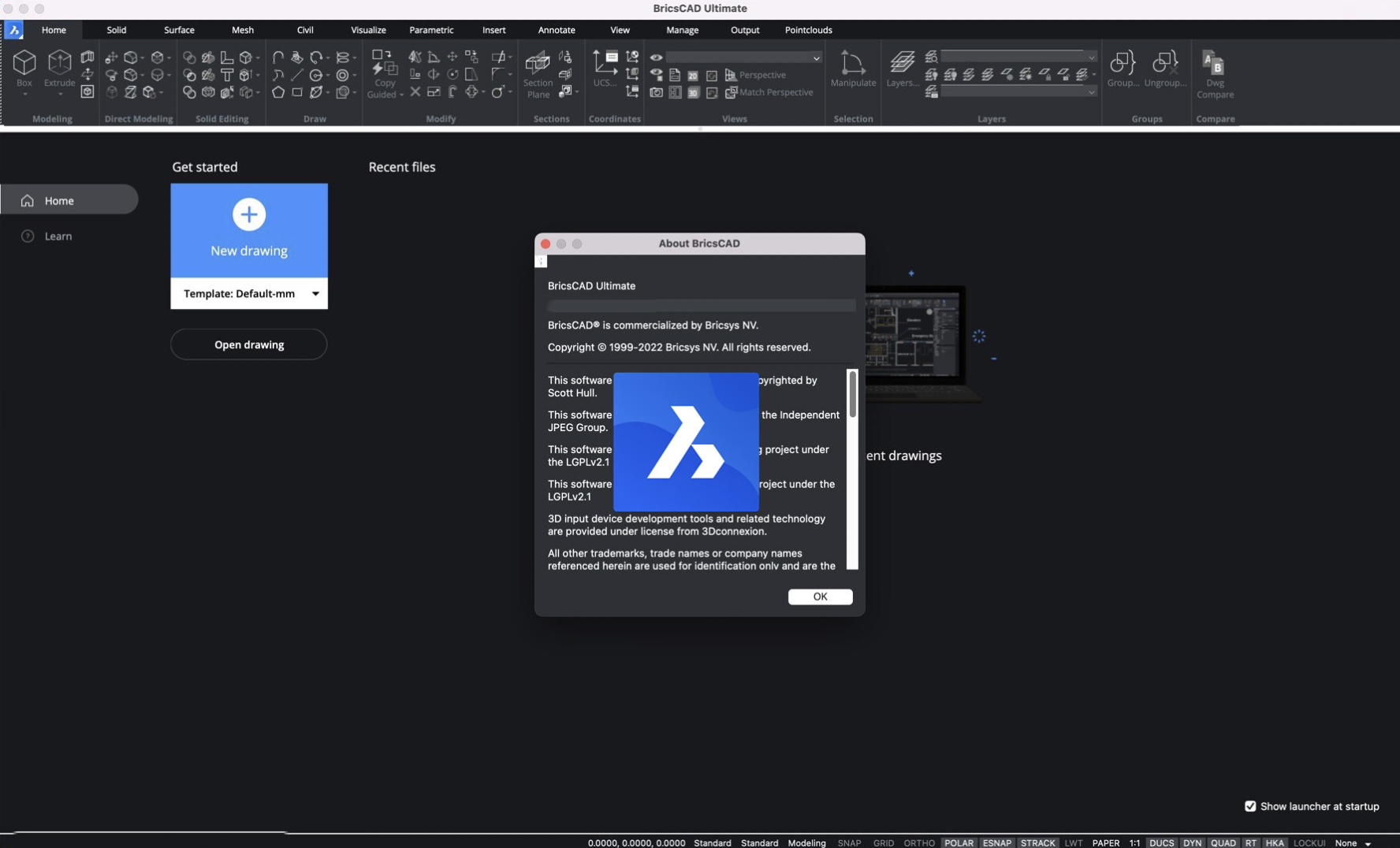 BricsCAD Ultimate for Mac v23.1.07.1 2D与3D CAD建模设计-下载否