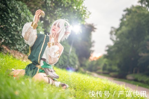 可可萝|公主连结可可萝神级还原,白毛的小只萝莉,连呆毛都一模一样