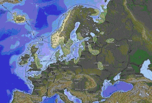 秩序|早期的维京人生活方式和国家本质有冲突所以并未建立国家