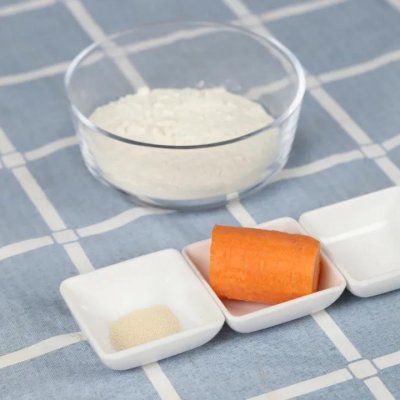 面食爱好者的胡萝卜小馒头超还吃,我家三天两头吃一次