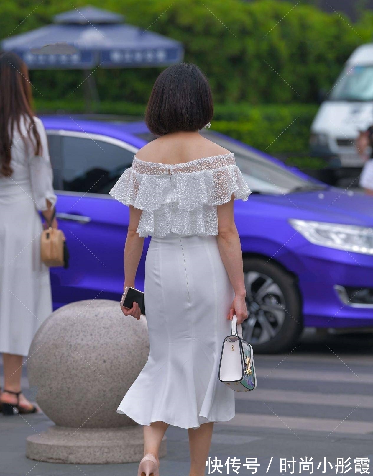 时髦 一字肩礼服裙子,时髦洋气,更显青春时尚,高级感十足