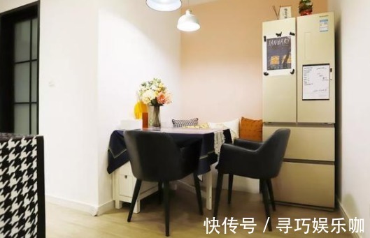 餐边柜|90后夫妇58平米的家,全屋都是柜子,每个空间都好喜欢,精致漂亮