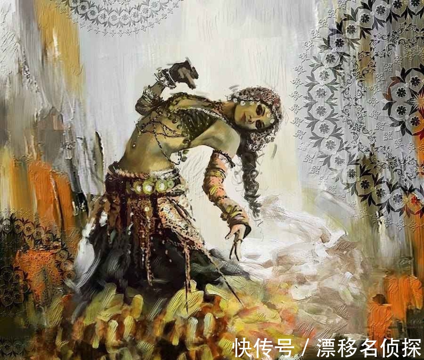 画家&变幻无穷的色彩和笔触迸发出动人的艺术节奏