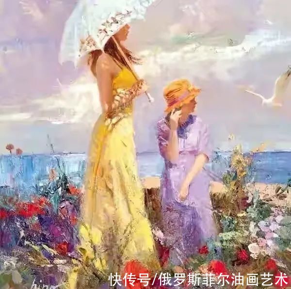 「大师作品」爱情，亲情，孩子之间友情是他油画作品里永恒的主题