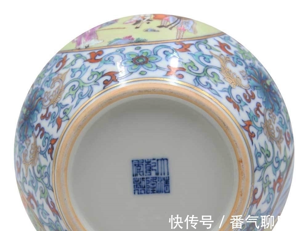 人物故事#凤毛麟角的稀世珍品:斗彩描金开光粉彩人物故事葫芦瓶