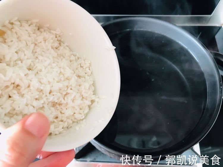 滋补|菠菜瘦肉粥,营养滋补,冬天要常喝,暖身又暖胃