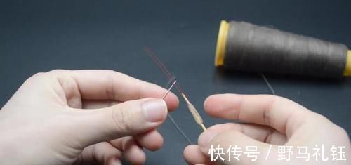 小技巧|不管多小的针眼,一根牙签就能搞定,又快又准0失误,太有用了