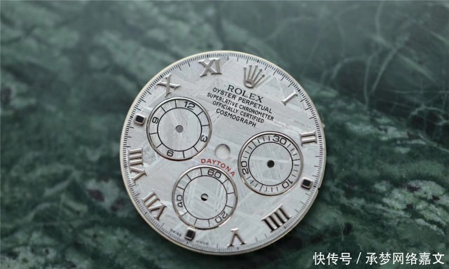 大c论表：中毒！劳力士迪通拿陨石字面制作全过程分享
