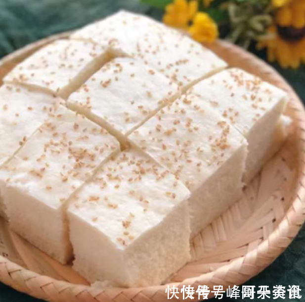 发糕|家常食谱,发糕的做法,渲染蓬松,比馒头简单多了