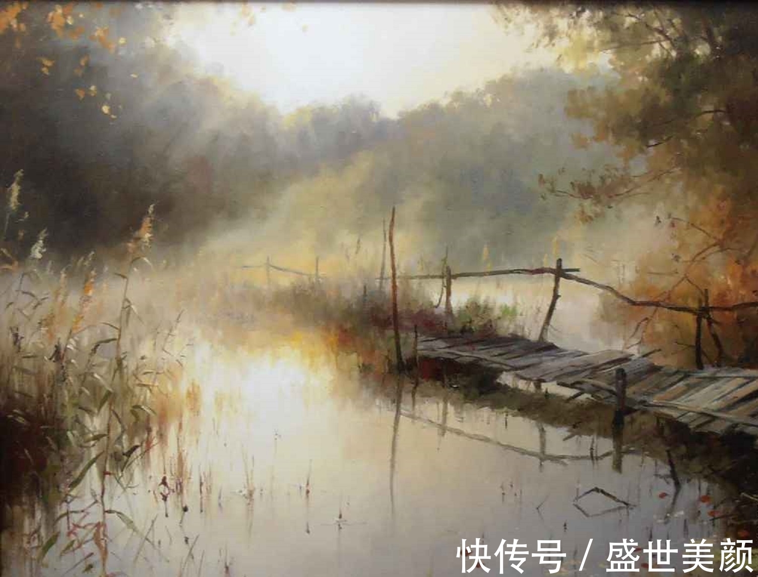 大师$瑰丽的色彩和跳动的光线——俄罗斯大师博日科夫绝美的风景画作
