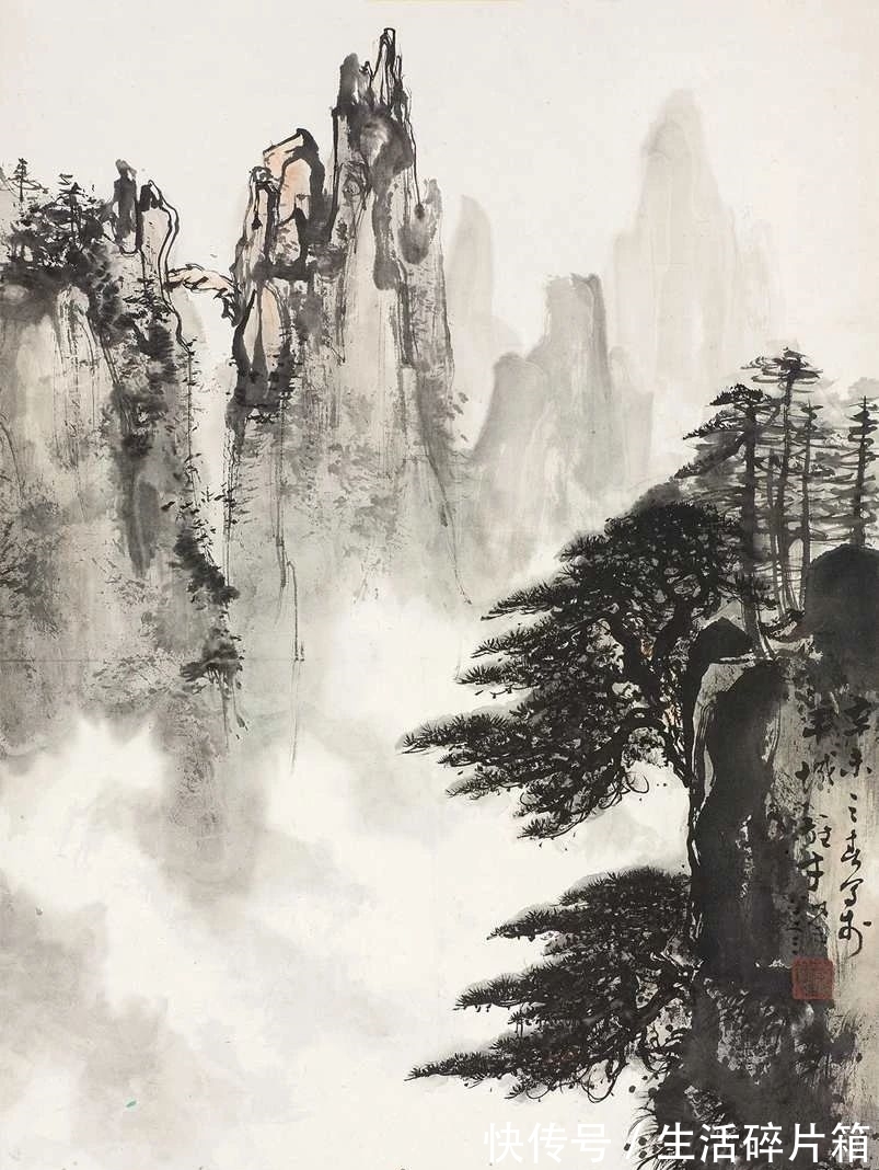 津门网|「津门网」坚中西,重写生,融中国传统绘画章法形成“黎家山水”