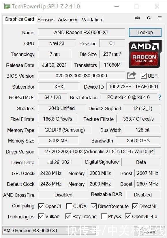 用户|AMD RX 6600 XT首测老用户的新选择