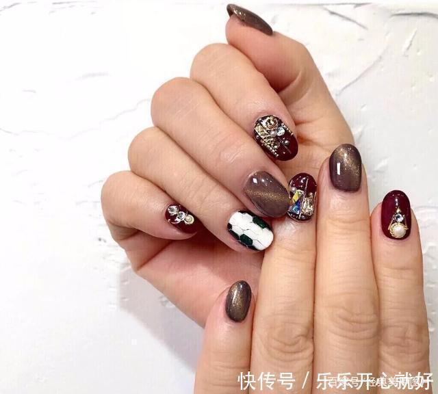 美酱|高级又干净的猫眼石美甲,在逃公主专属美甲,集美们快来选图啦!