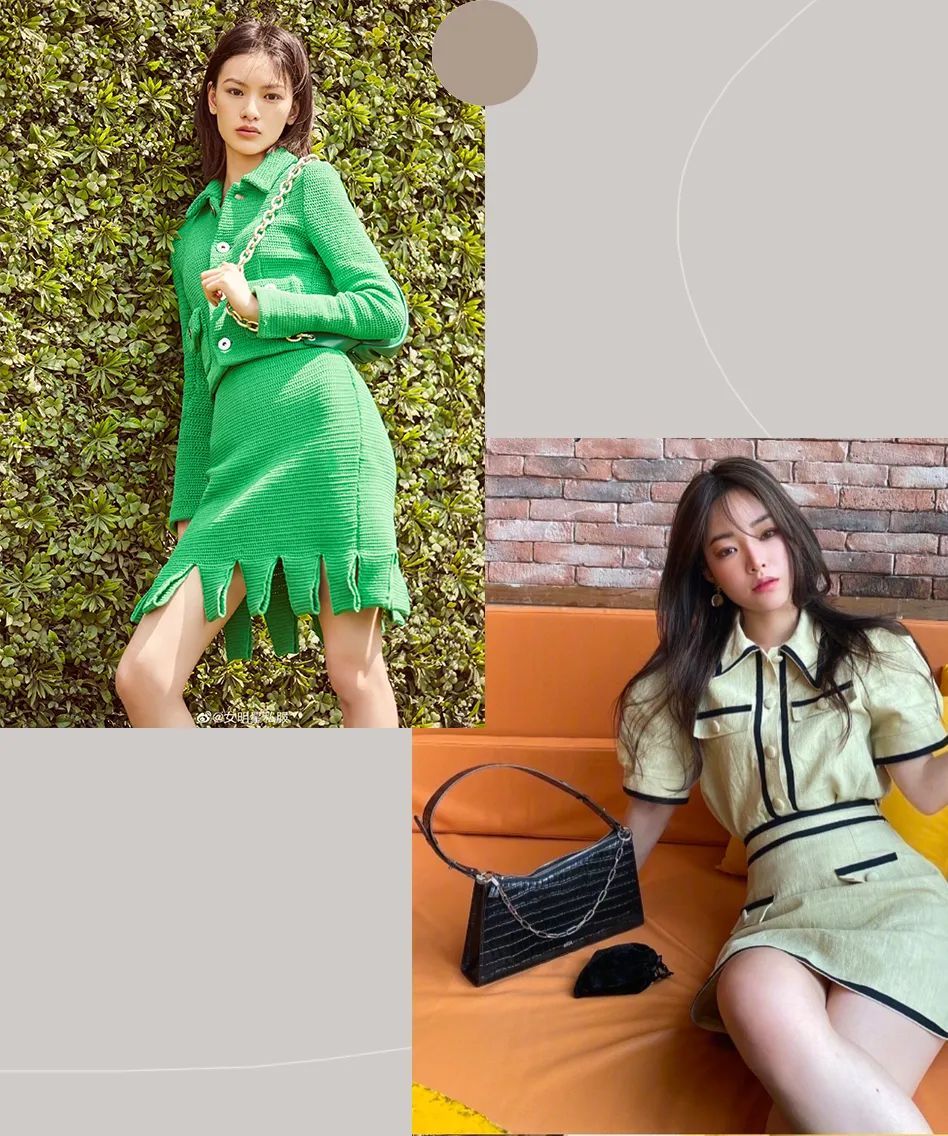 穿搭|绿色竟然这么好看！显白又减龄，必须来一件