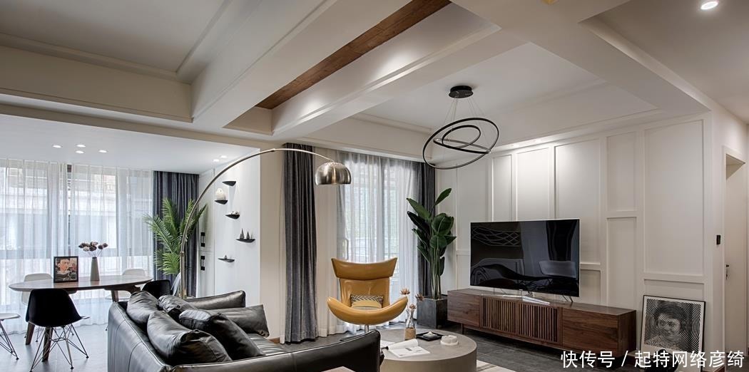 艺术感|不是我太“膨胀”了!145平米新房太迷人,堪称最别致小家!