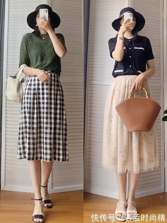 女人们|成熟女人不懂穿衣没关系，裙装简单点穿，照样让你美得知性又优雅