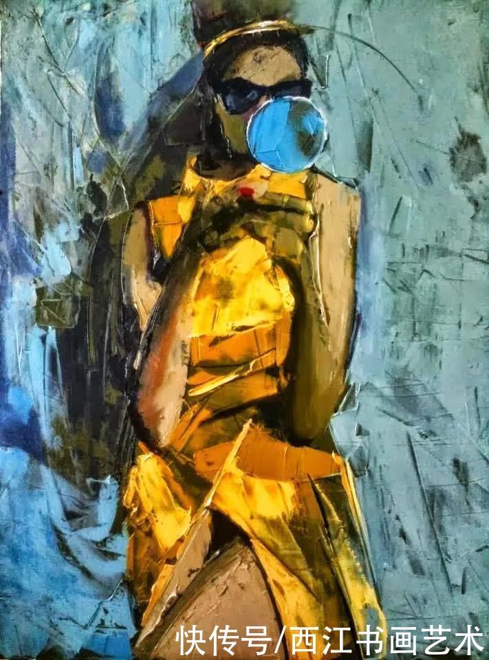 范妮|敏感，感性与永恒：法国女画家莫罗的抽象人物