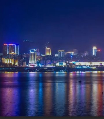 外立面|梯道变“瀑布”！万州新景观3D动漫瀑布群月底亮相！