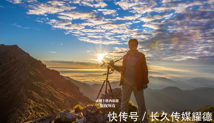 日出|雨中登太白山，见识到最美的秦岭风光：日落、日出、云海