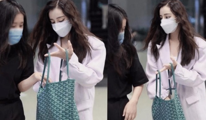 迪丽热巴|迪丽热巴意外摔坏粉丝手机，脱口而出7个字后，在场的群众都惊了