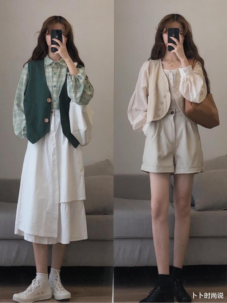 春季外套不用多，一件马甲即可满足不同穿搭风格，温柔复古又舒适