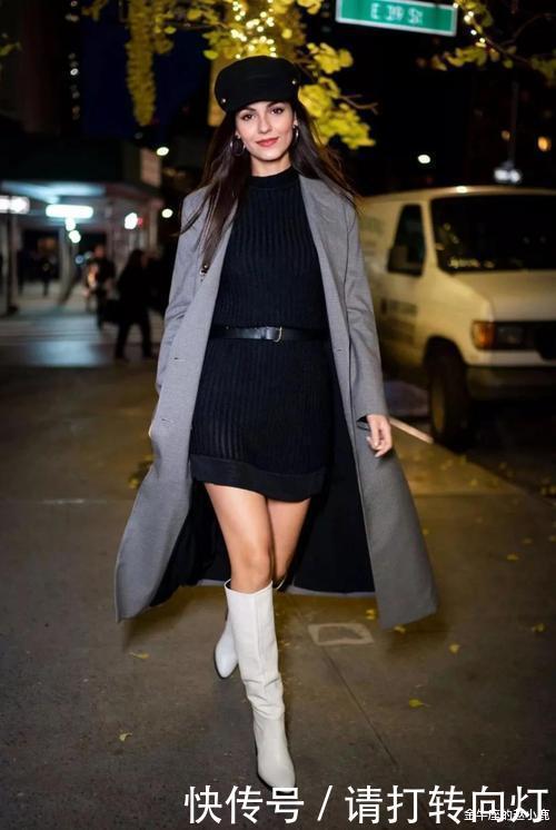秋冬|最美不过“长外套+长筒靴”,秋冬换季就该这样穿,这气质太高级