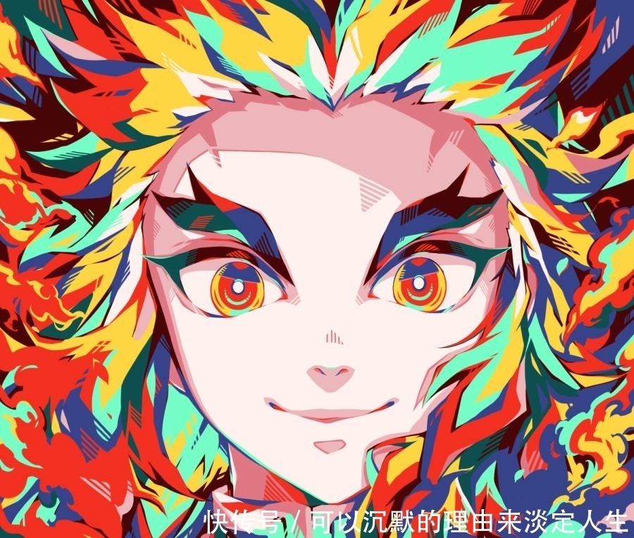 不同色彩组成《鬼灭之刃》角色,富冈义勇高冷帅气,蝴蝶忍让人惊艳