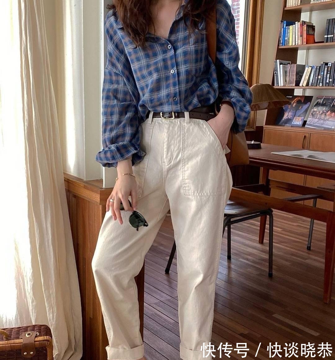 吸睛|穿阔腿裤怎么搭上衣?素人博主亲身示范,这样穿回头率超高
