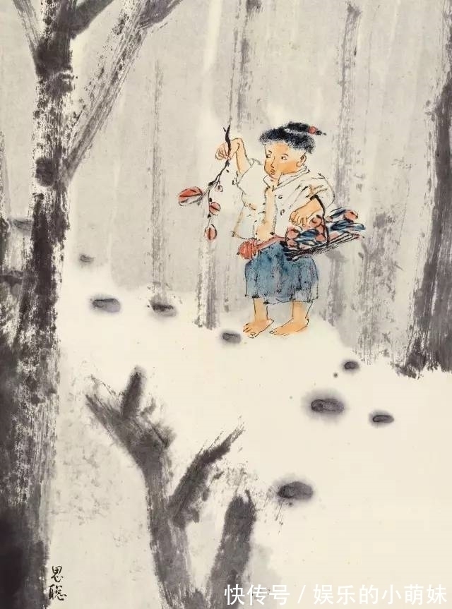 水墨!周思聪:开拓了水墨人物画的当代语言现代化探索潮流的走向!