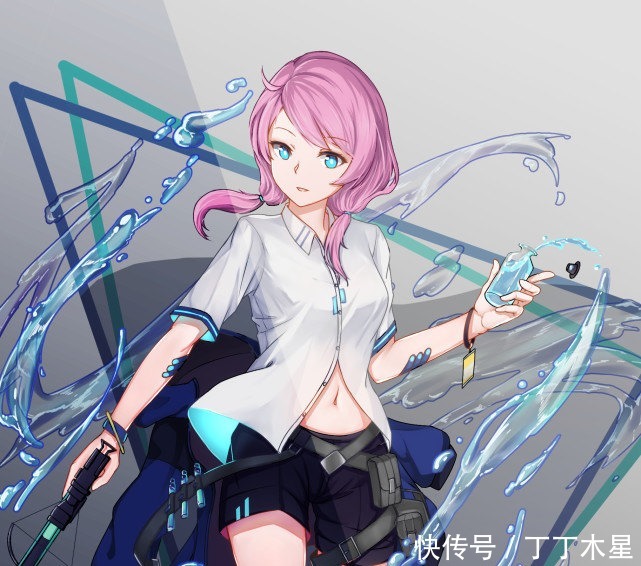 美图|二次元美图,明日方舟光影之间的晶莹剔透!