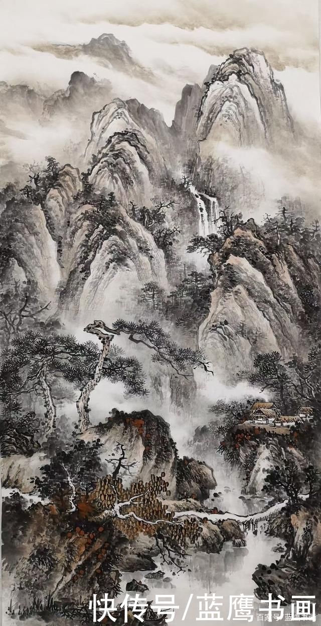 高飞|高飞作品:青山碧水云飞天