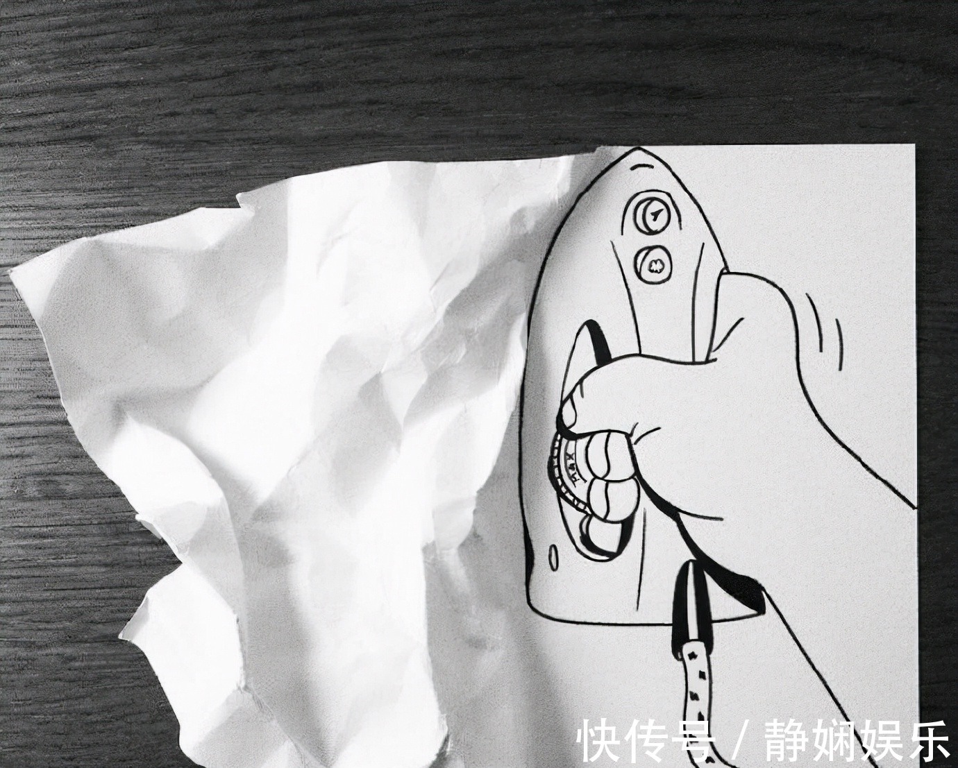 废纸!如此画作,想象力完美体现,这才是画家应该有的样子,太有创意了