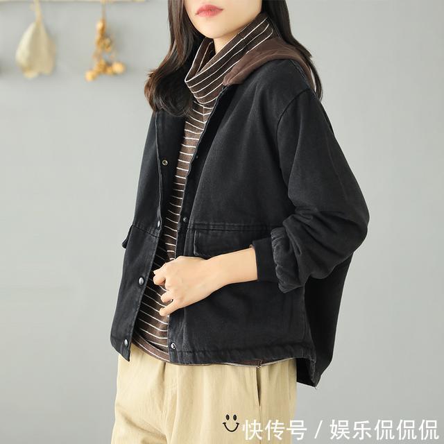 外套|短款外套人人有,这样搭才时尚,适合35岁到47岁女人,特洋气