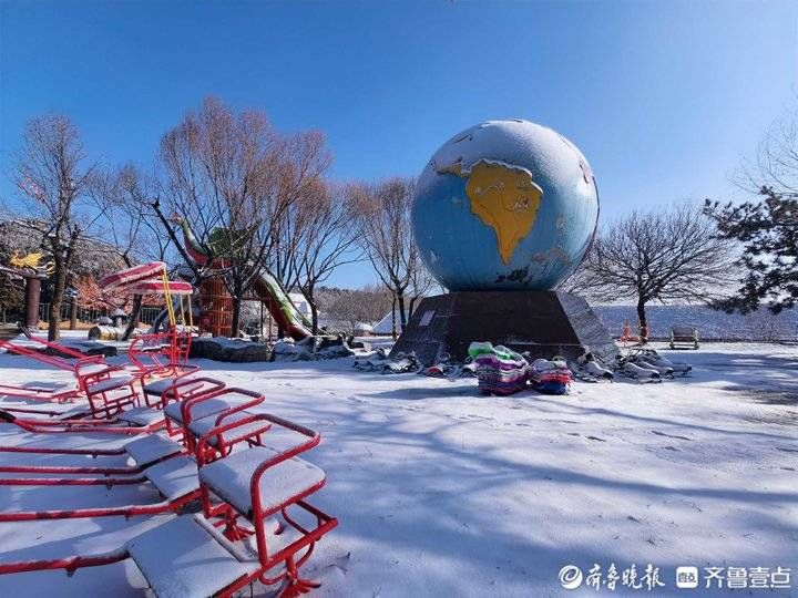 跑马岭|济南南山跑马岭迎来今冬第二场降雪！齐鲁雪乡美似童话