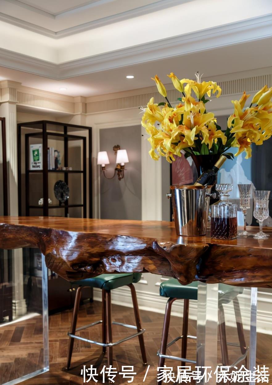 壁炉|浪漫的法式公馆风，合理规划格局提升居住体验，第一眼就被吸引