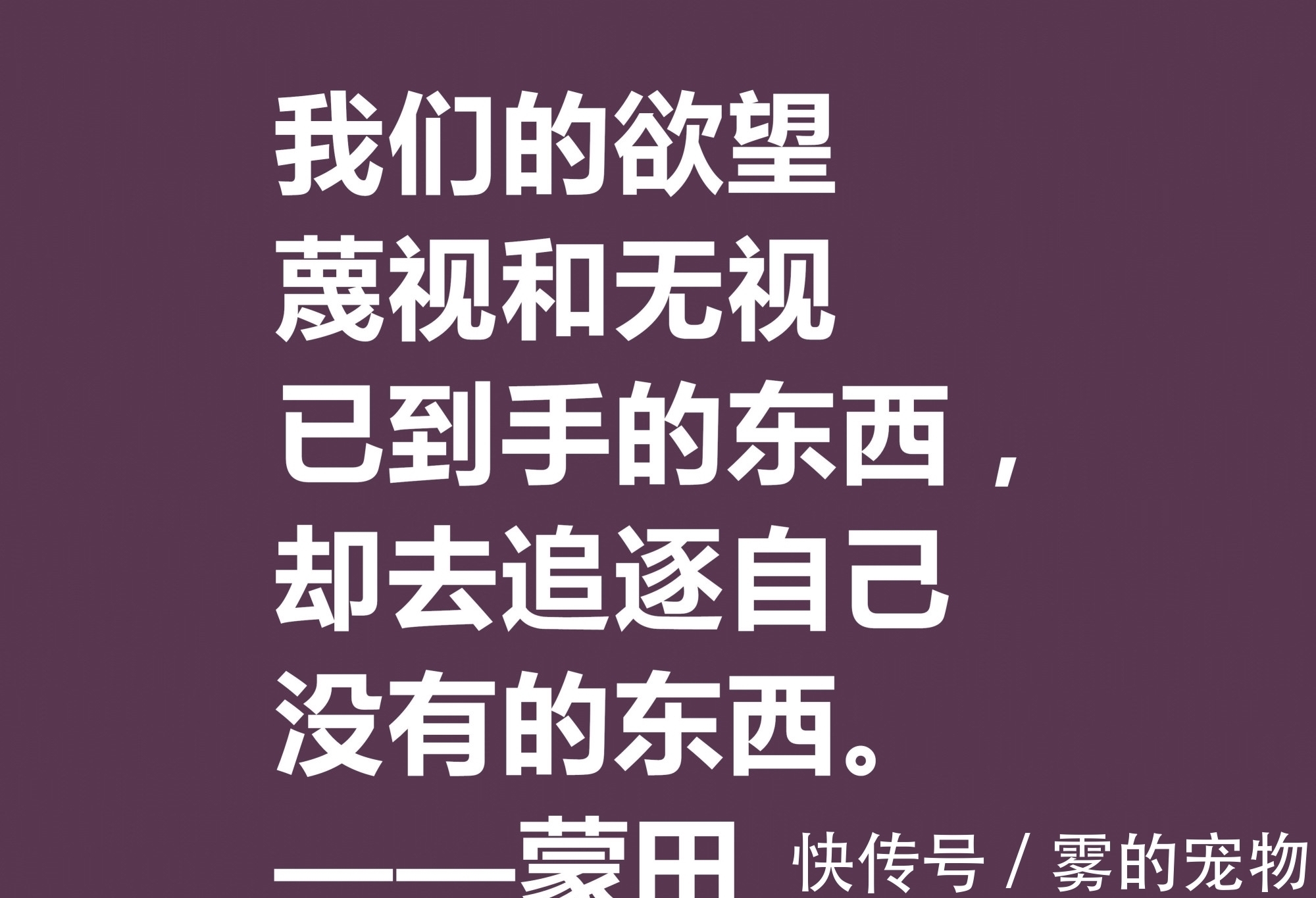 自由精神#他以研究人生与人性著称，蒙田这十句格言，充满大智慧和自由精神