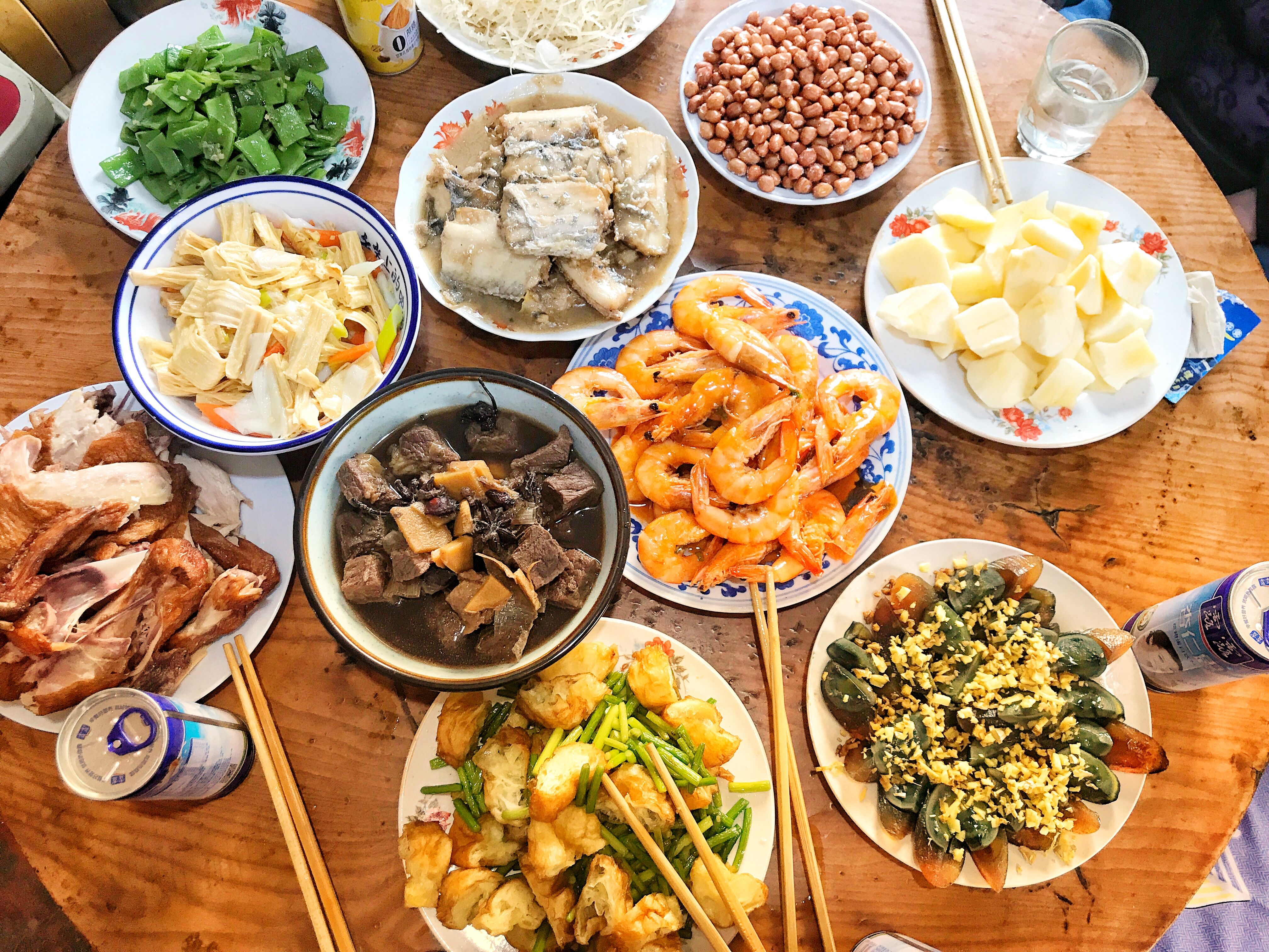 婆婆家年夜饭和娘家年夜饭，网友：没有对比就没有伤害