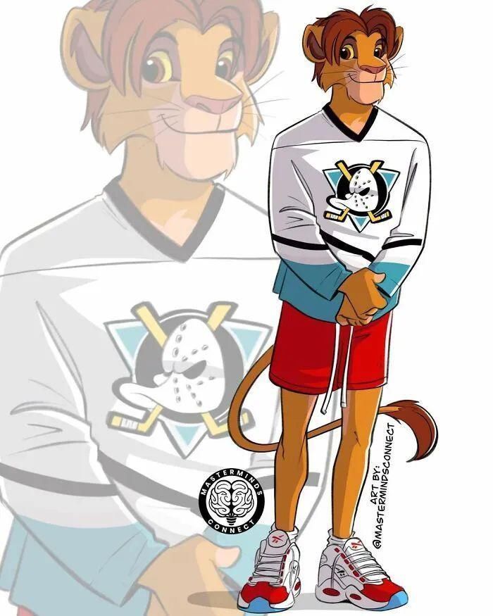 插画家|插画家将《狮子王》变成现代人,帅气极了,网友喊话:快出动画