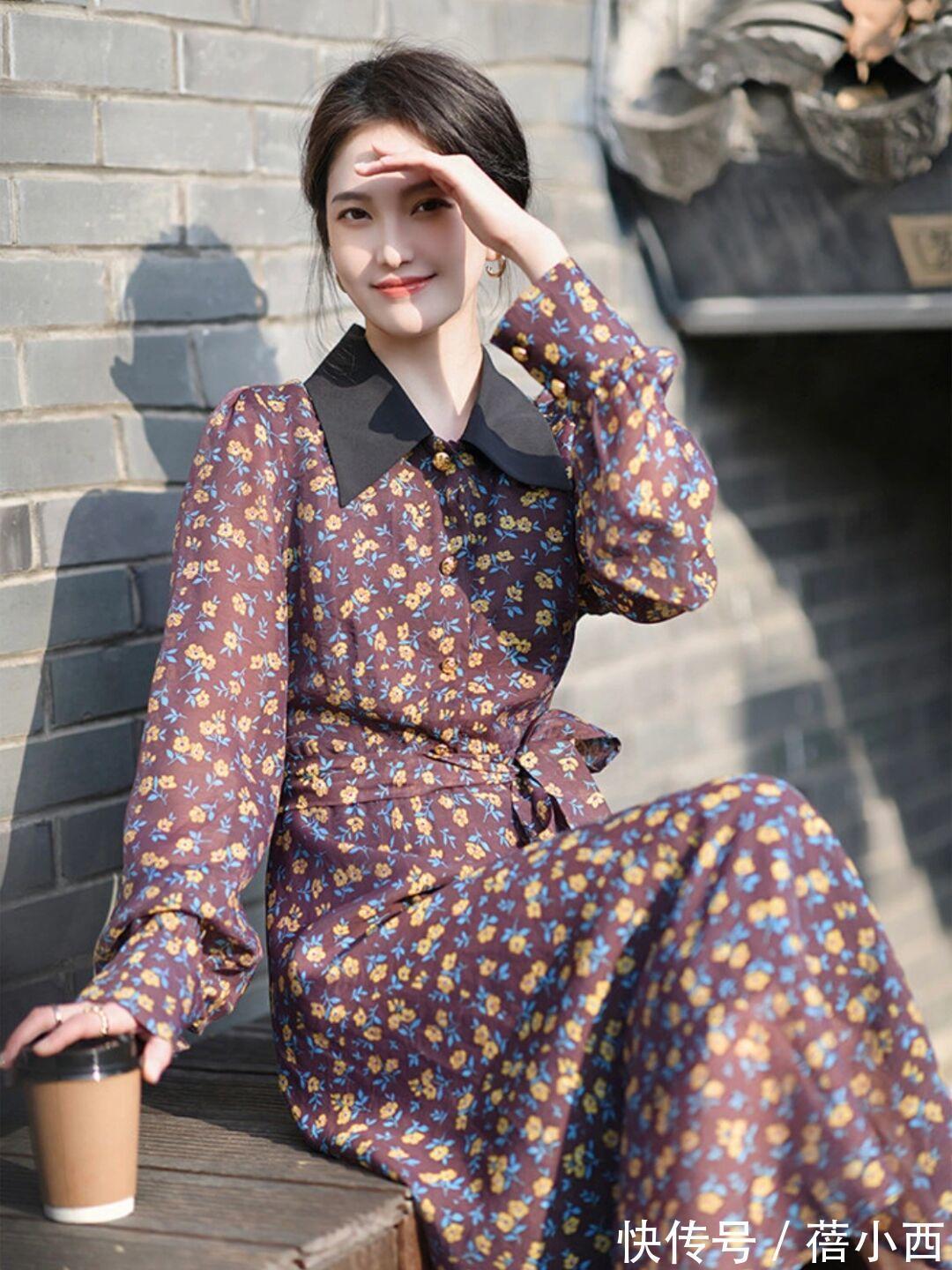丝带状|早春的第一条连衣裙你准备好了吗?时尚博主的穿搭思路,总结好了
