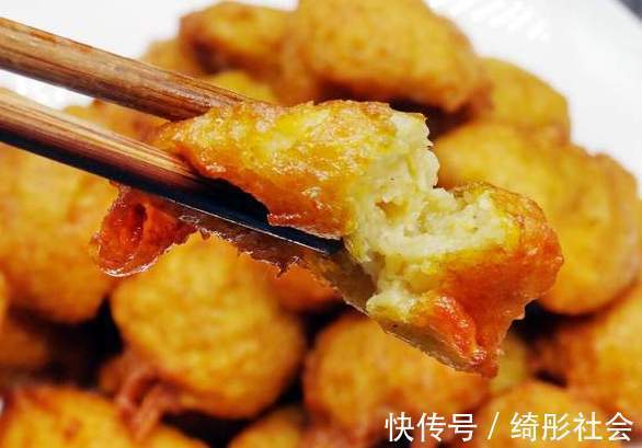 面包糠|炸萝卜丸子,用淀粉还是面粉都不对,加这2样,酥脆可口不发硬