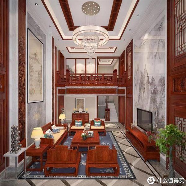 檀雕|参观了这对50岁夫妻的家,才明白何为华丽感,275㎡的别墅太美了
