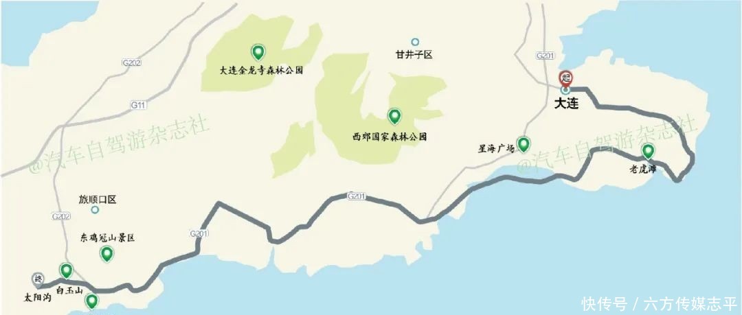 旅顺口区|认识大连，从滨海路开始（附自驾线路图）