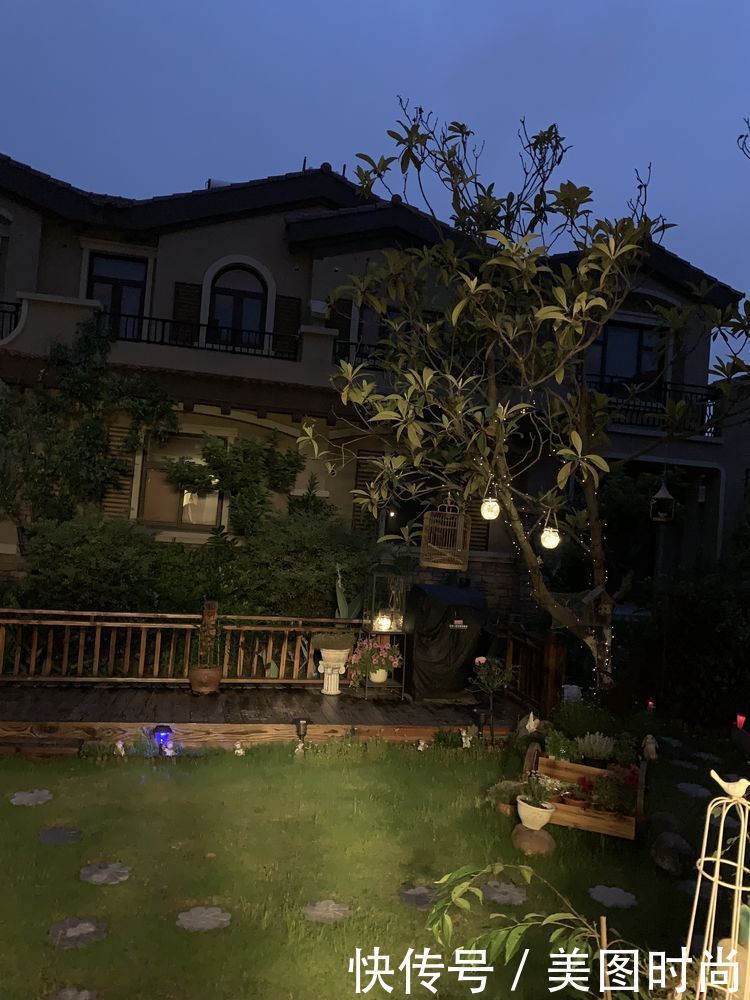 花了7个月,亲手打造123㎡别墅花园,网友:看一眼都会陶醉其中