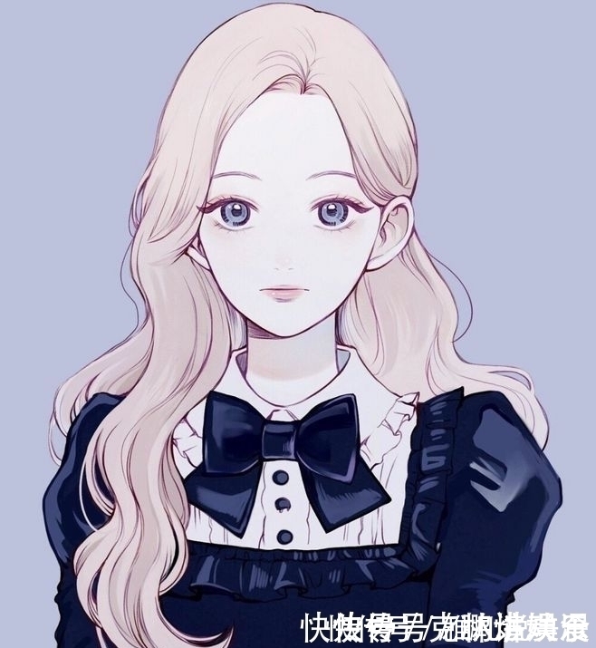 小姐姐|一组少女心十足的好看插画,很适合做卡通动漫头像哦!