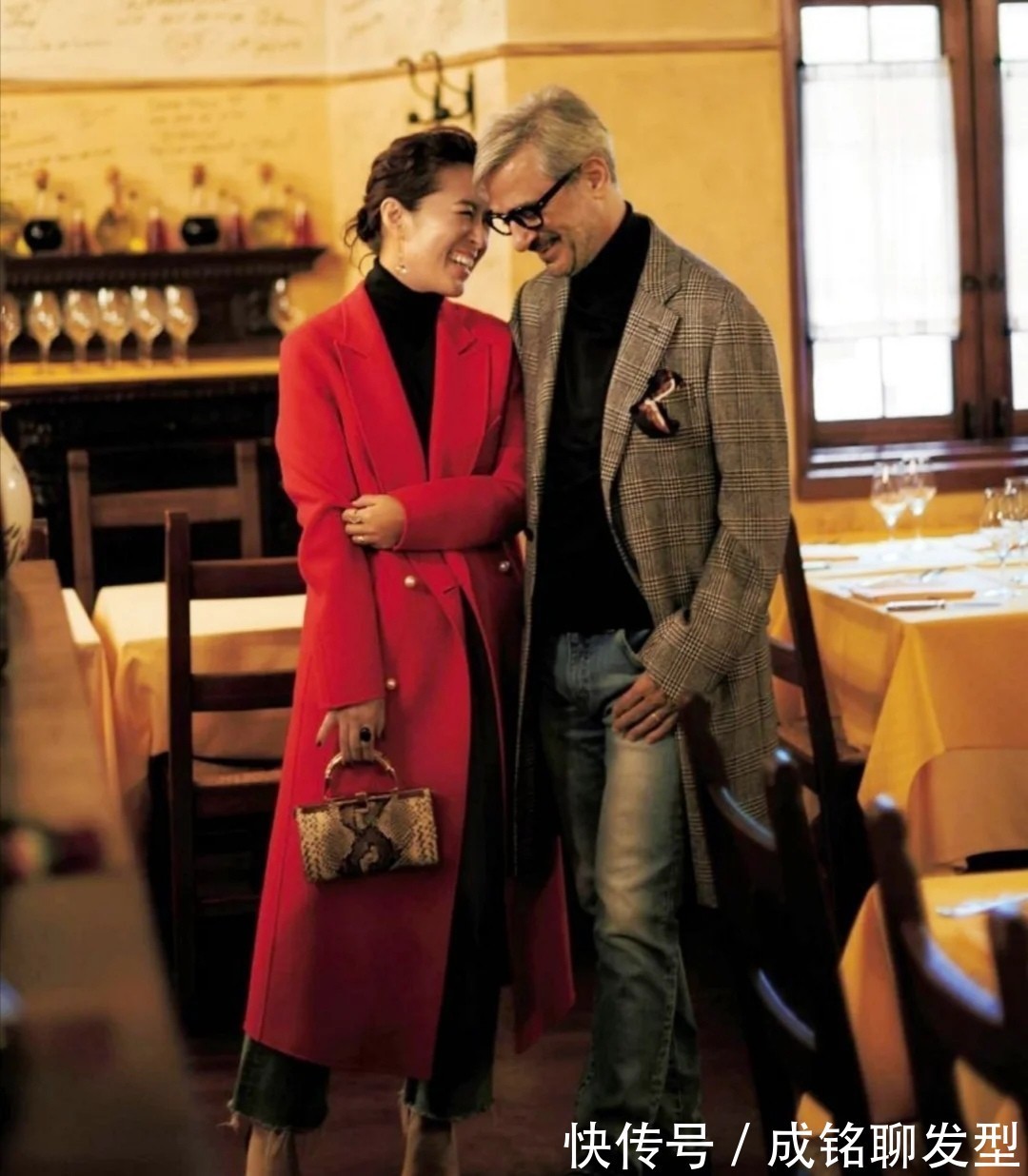 长裤|49岁的大草直子很会穿衣!学会她的秋冬穿搭术,比同龄人更显年轻