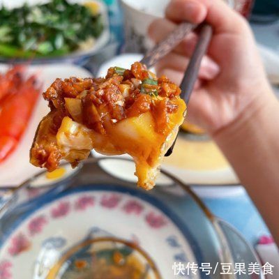 k#少盐饮食 轻松生活#原汁原味清蒸鲍鱼、九节虾